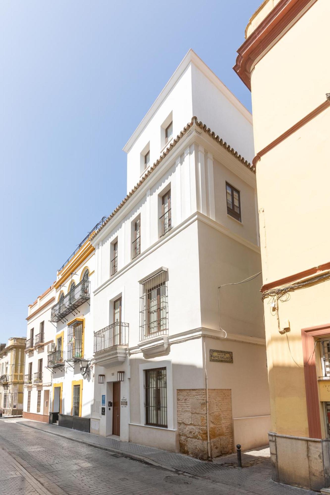 塞维利亚Casa Senorial Del Siglo XVIII公寓式酒店 外观 照片